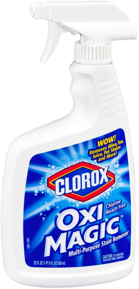 What transpired to clorox oxi magic product